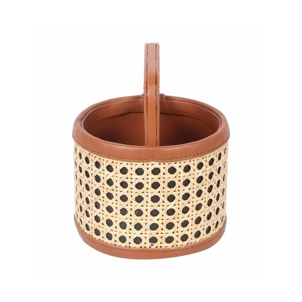 Wicker Round Spoon Stand