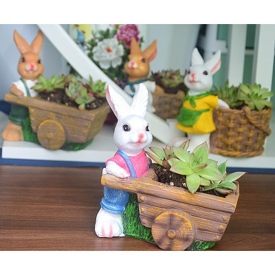Small Rabbit Flower Pot