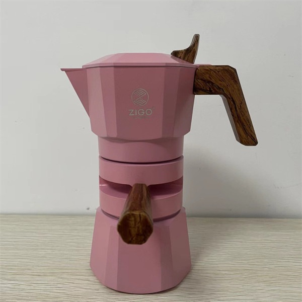 Double Valve Temperature Control Coffee Pot