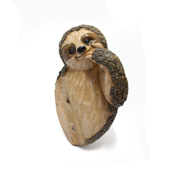 Sloth Statue Tree Hanging Resin Decor