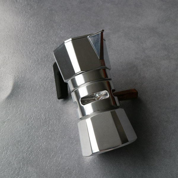 Double Valve Moka Two Cup Coffee Pot